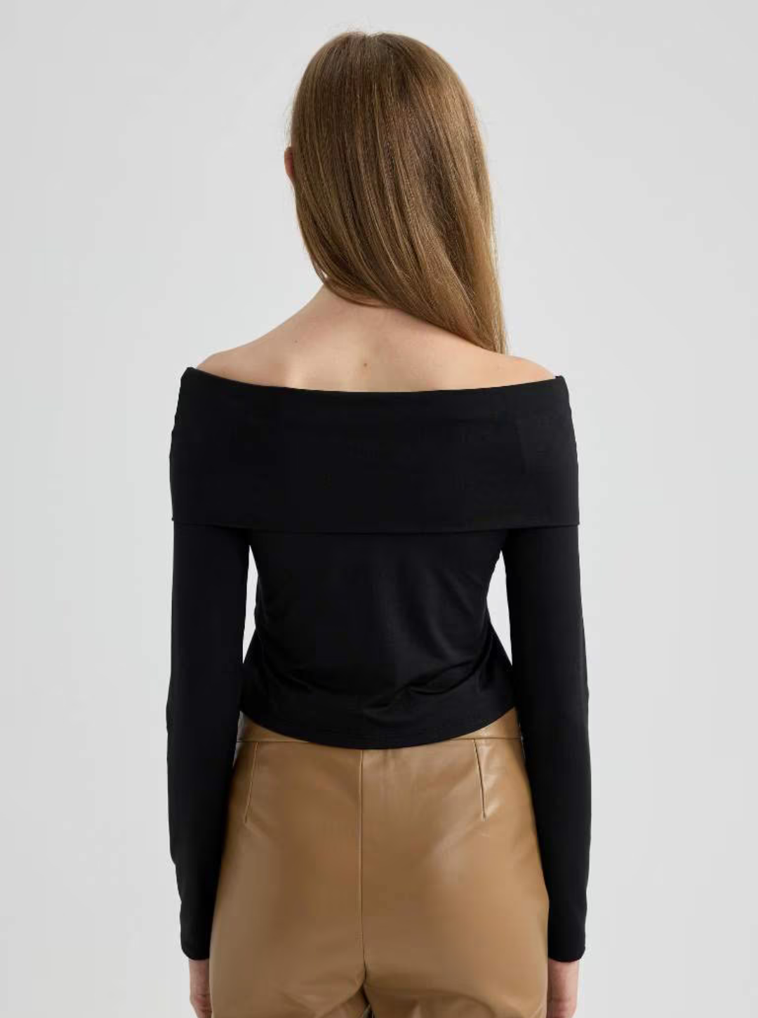 Amorelle Off Shoulder Black