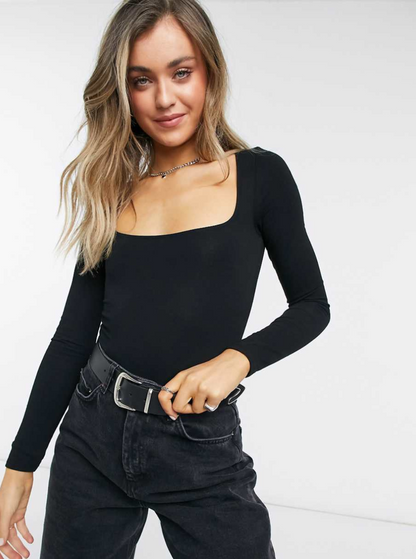 Squareneck Bodysuit