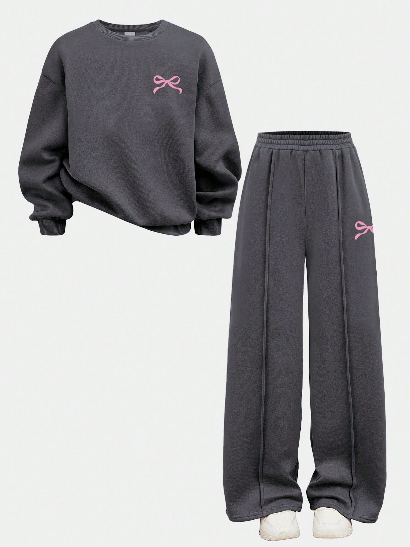 Ensemble Amorelle : Sweat Chic et Pantalon Légèrement Évasé