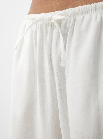 white Linen pant