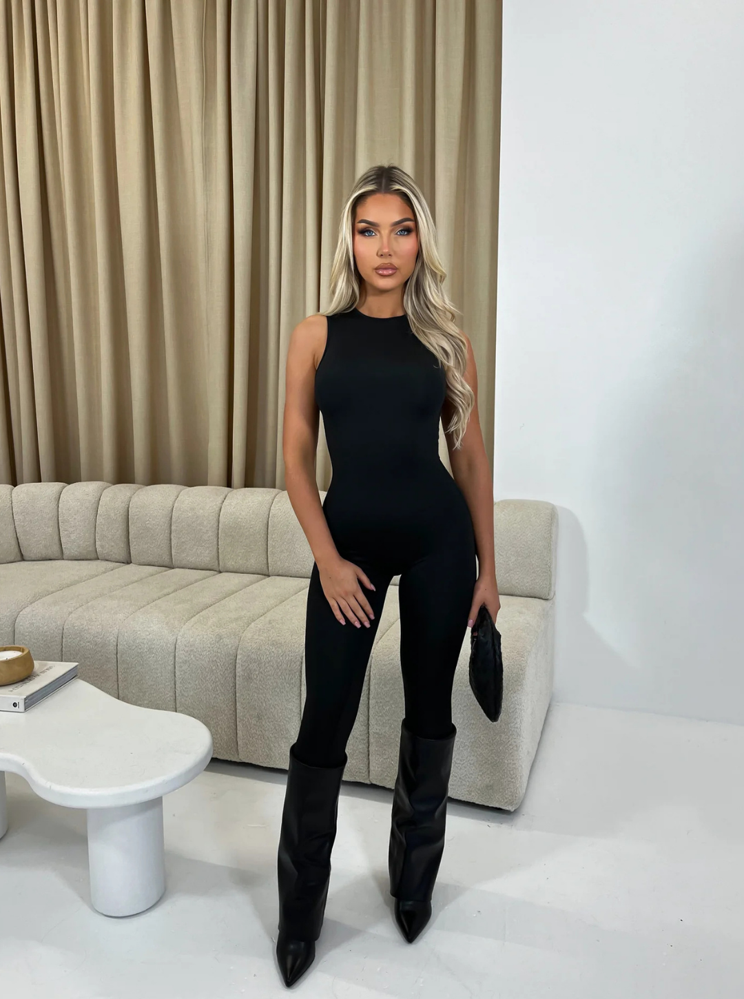 Amorelle Sleeveless Jumpsuit