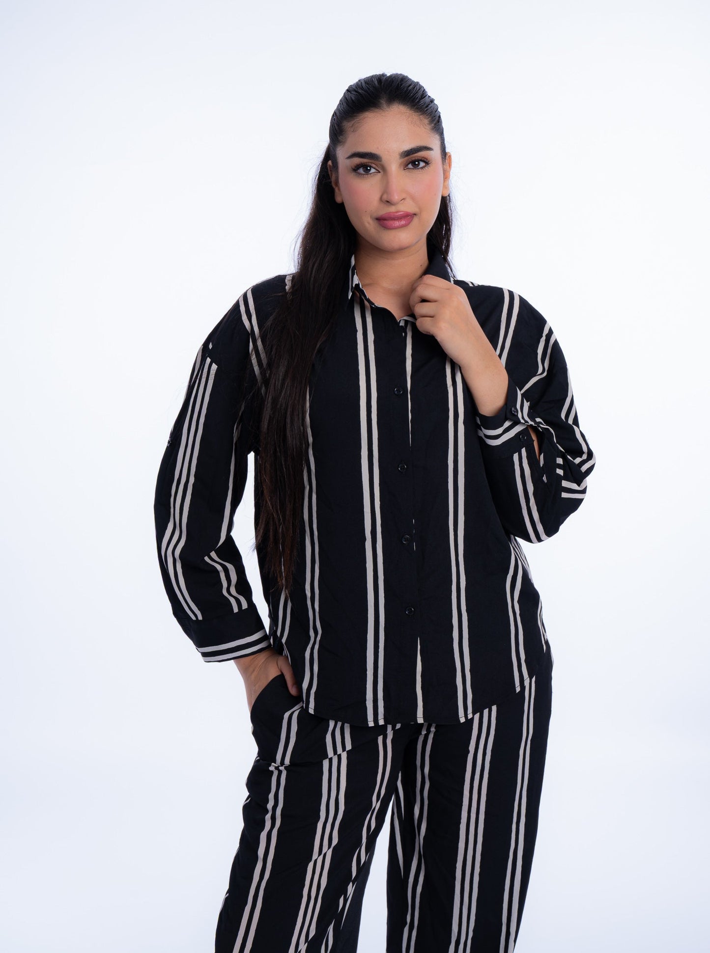 WIDE DRAWSTRING SUIT