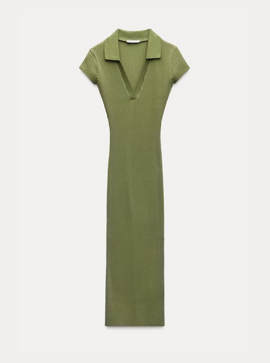 Polo Green Dress