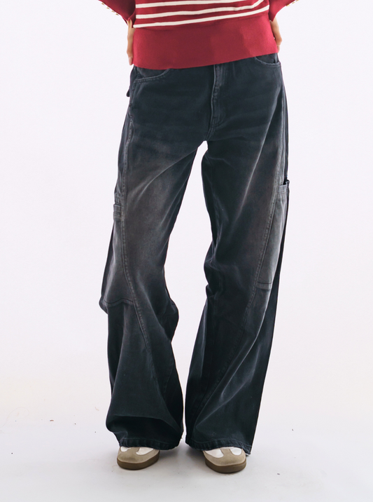 Jean Skater Low Waist Black